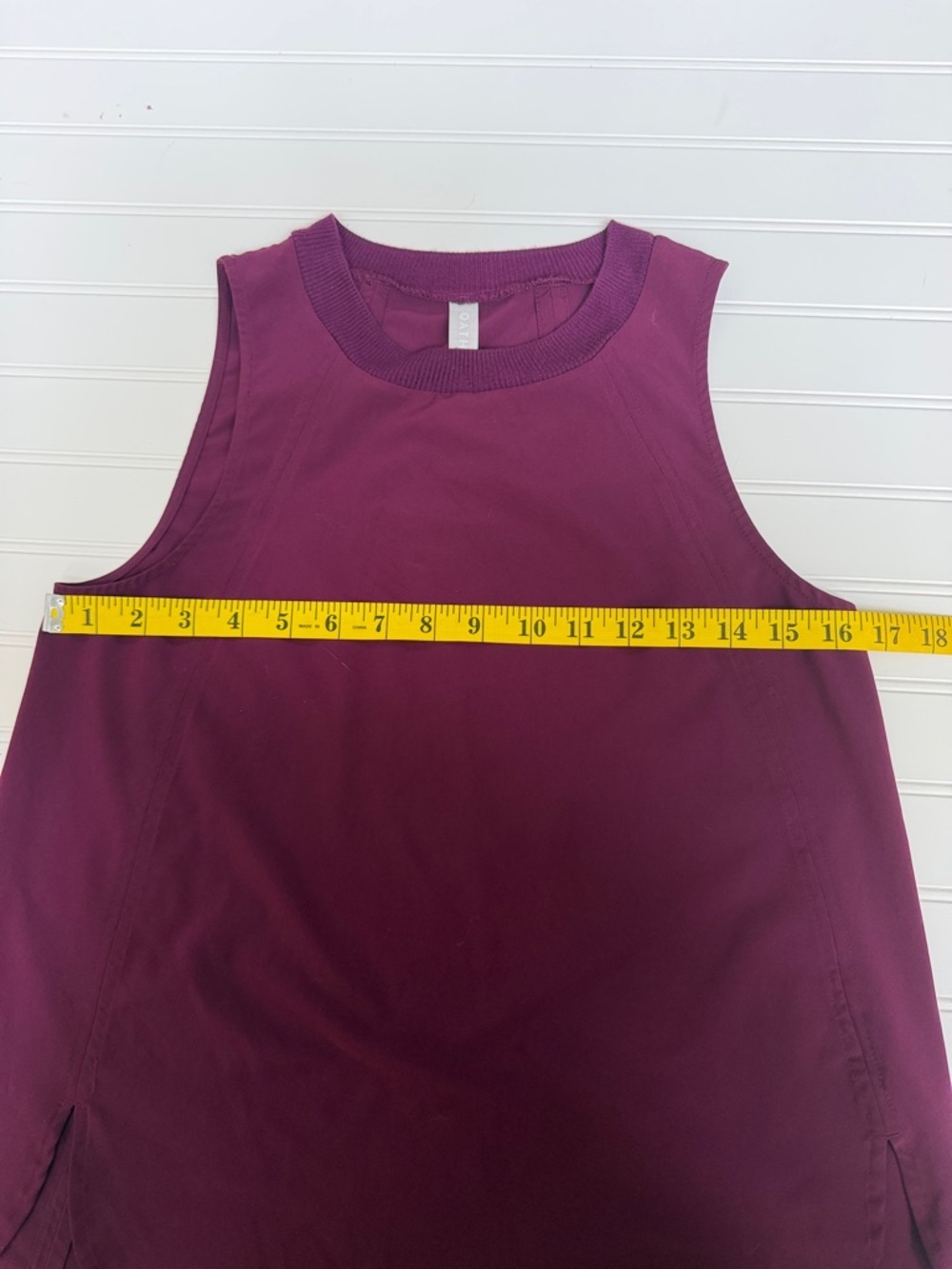 Athleta Sleeveless Crewneck Tank - Plum Berry (002) - Picture 3 of 6